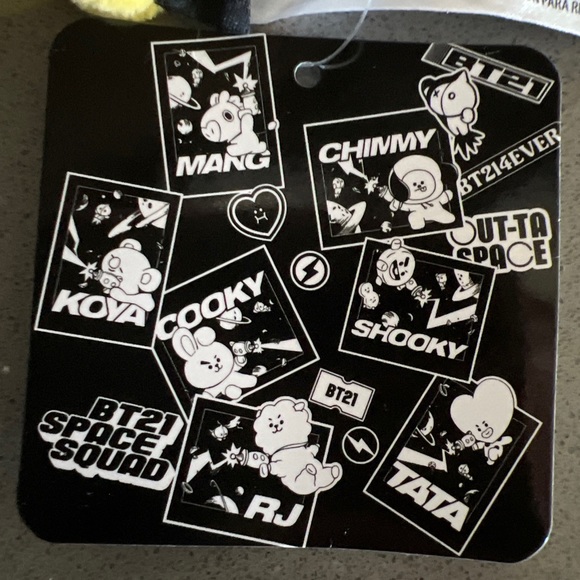 Official BT21 Line Friends SPACE CHIMMY Plush /  Jimin BTS / Kawaii / 3” / NEW - Picture 14 of 16